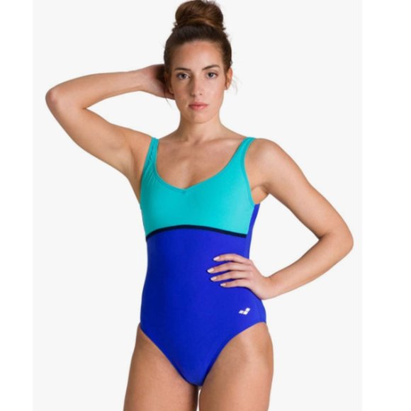 Arena Women's Bodylift Tummy Control U-Clip Back One Piece Shaping Swimsuit 38 - Picture 1 of 6